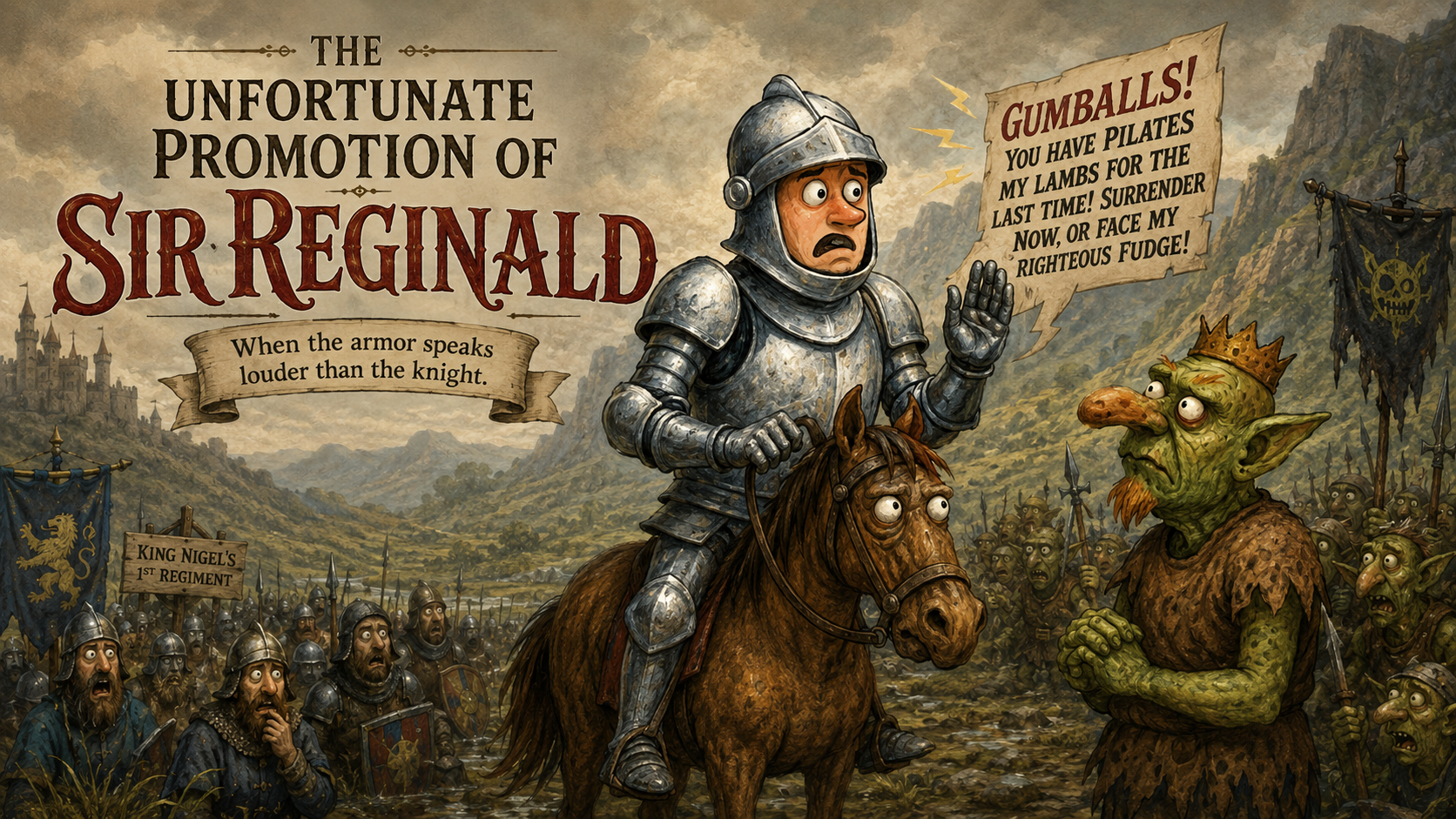 Cover image for The Unfortunate Promotion of Sir Reginald